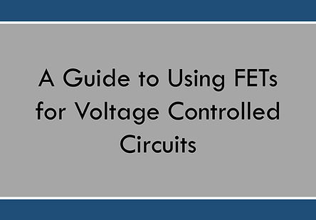 JFETs for VC Circuits